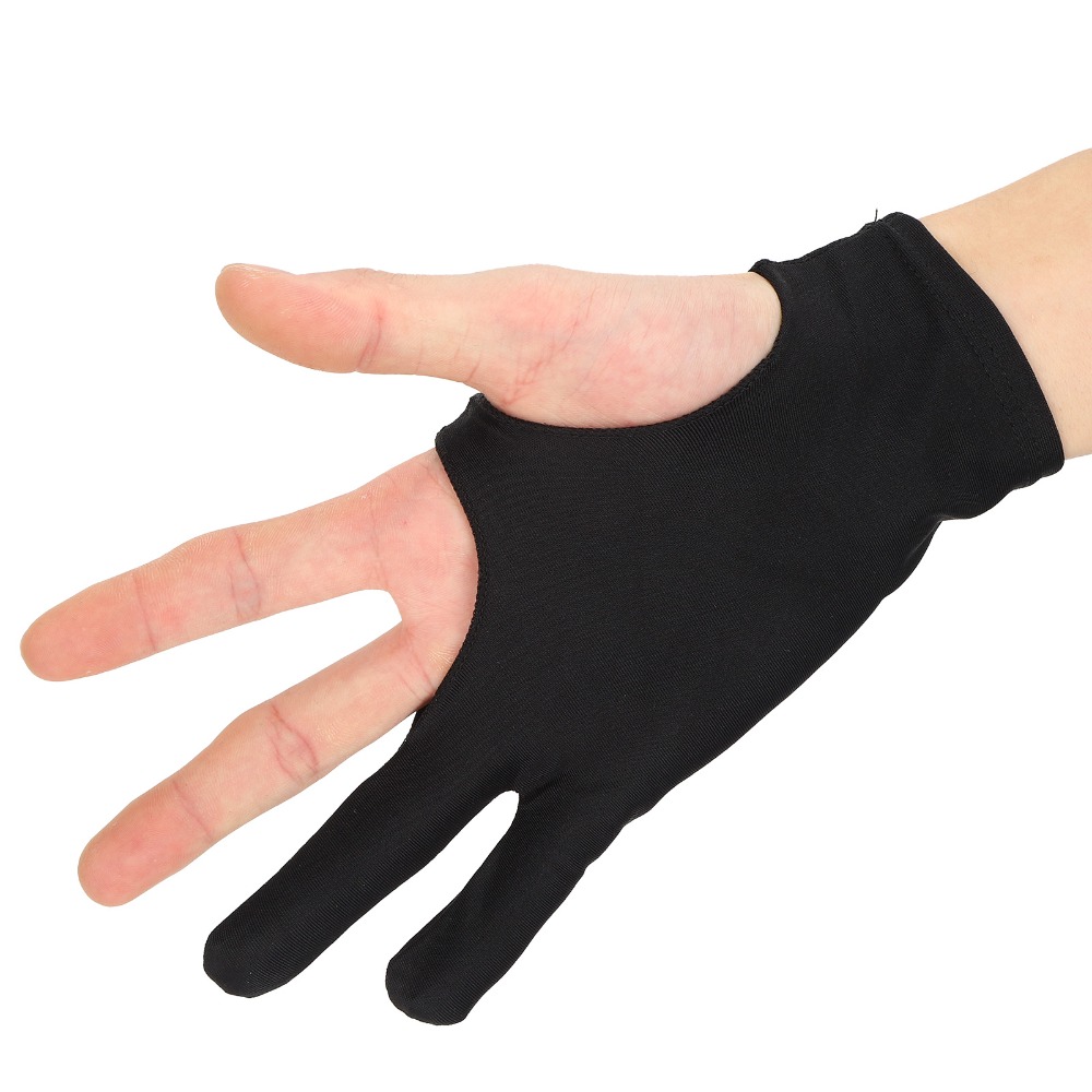 Drawing Glove Two Finger Artist - 2pcs Durable Two-Finger Design Drawing Gloves