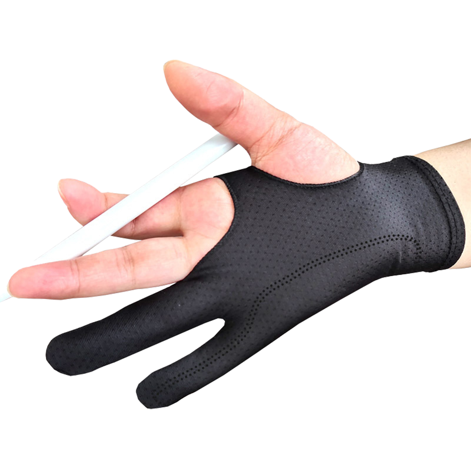 Drawing Glove Two Finger Artist - Anti-touch Glove Two-Finger Artist Glove For