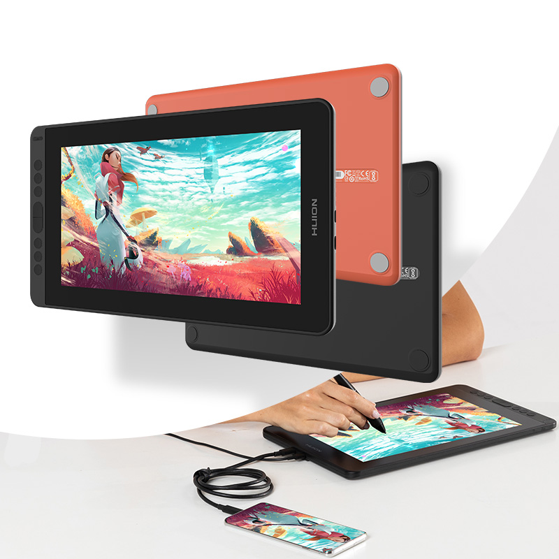 Drawing Tablet Standalone Android - HUION Kamvas 12 Graphic Tablet Monitor