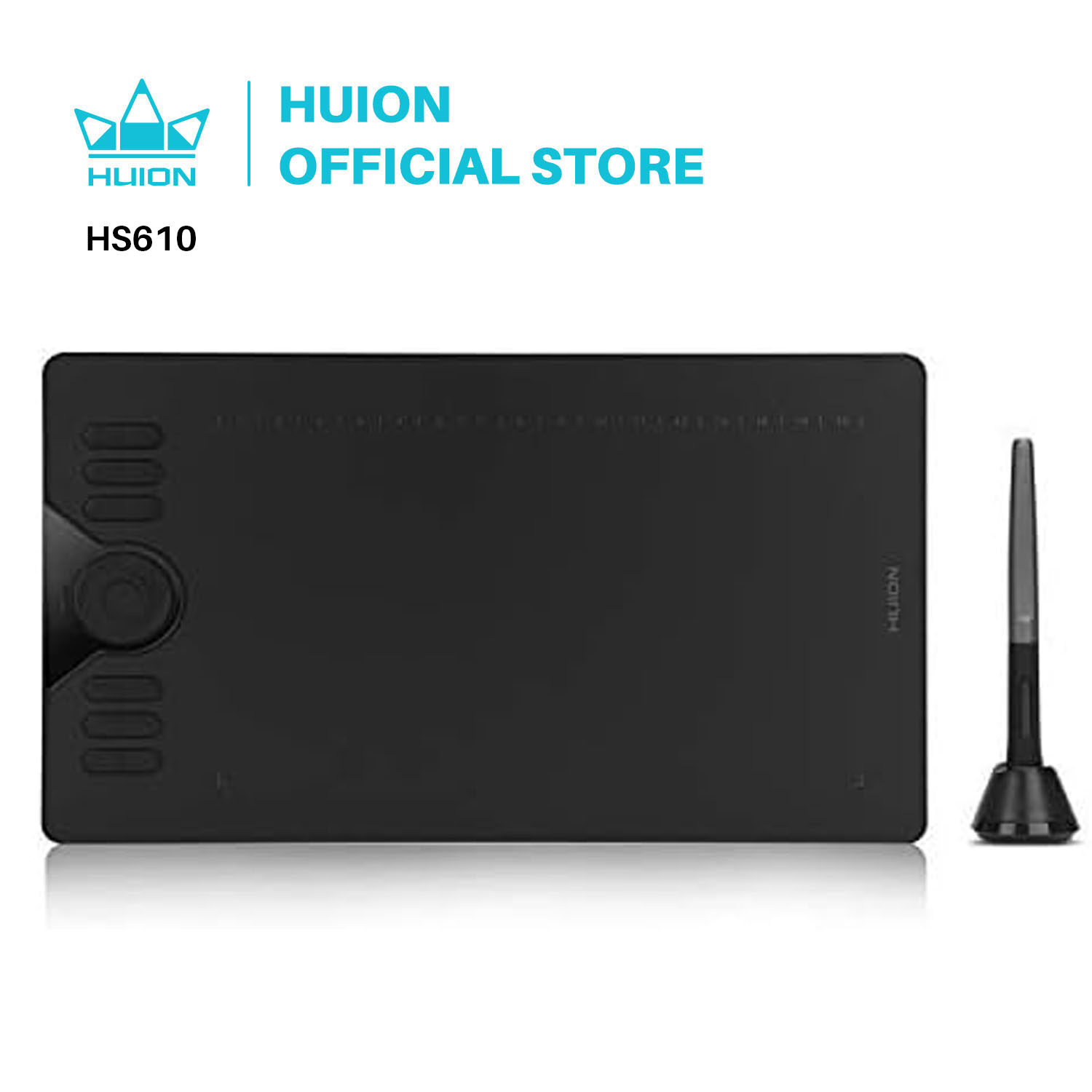 Drawing Tablet Battery Free Stylus - HUION HS610 Graphic Tablets Digital Pen