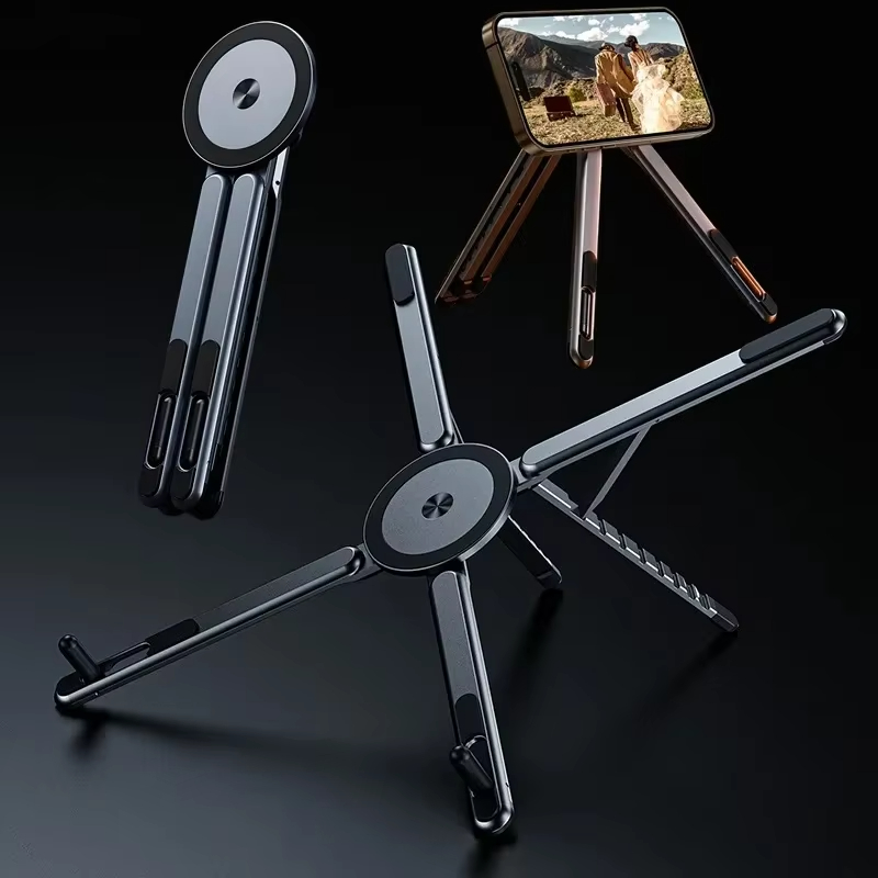 Tablet Stand Adjustable Aluminum - Foldable Magnetic Laptop Stand, Aluminum Alloy