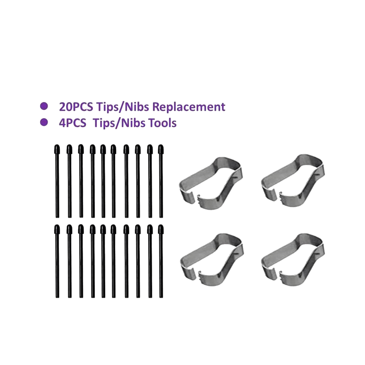 (20 Pack) Marker Pen Tips/Nibs - Replacement Pen Nibs Stylus ulasan dan harga