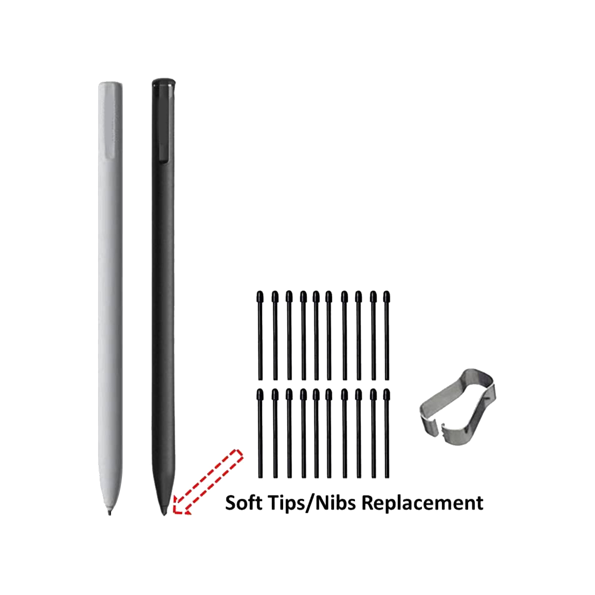 (20 Pack) Marker Pen Tips/Nibs - Replacement Pen Nibs Stylus ulasan dan harga