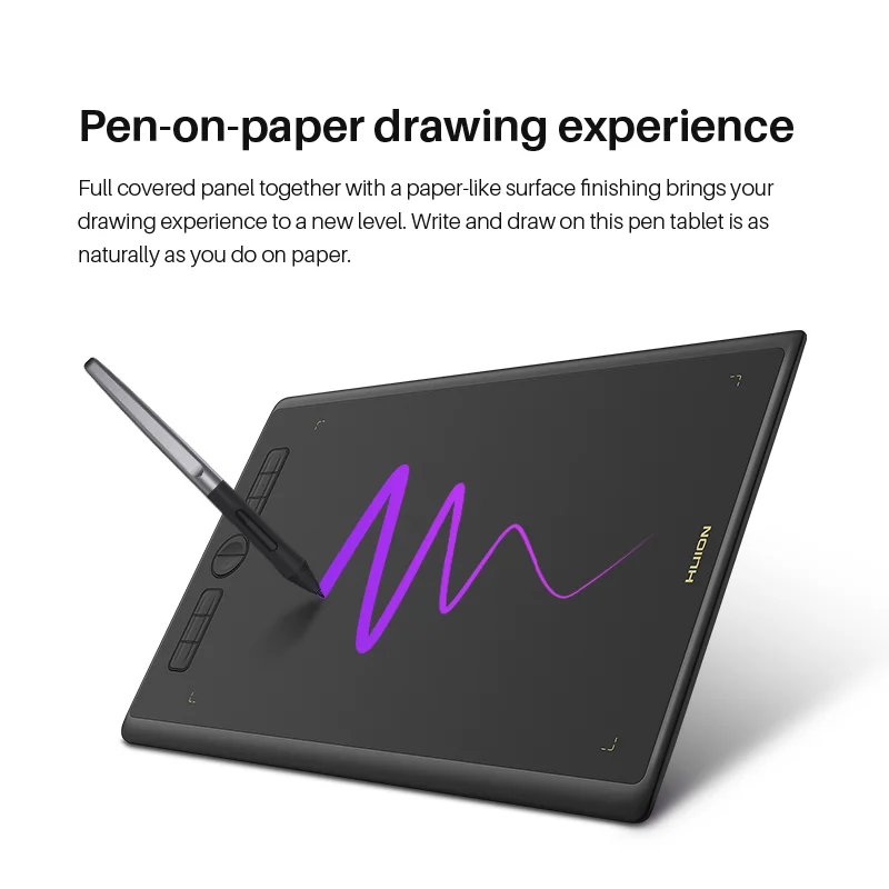 2026 Inspiroy H610X 10th Anniv - Drawing Tablet Battery Free Stylus ulasan dan harga