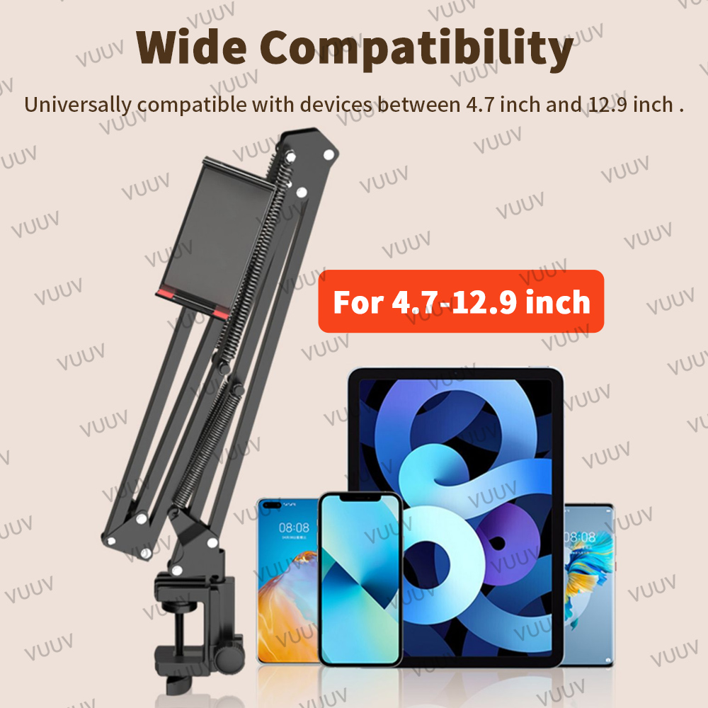 Adjustable Bed Tablet Stand fo - Tablet Stand Adjustable Aluminum ulasan dan harga