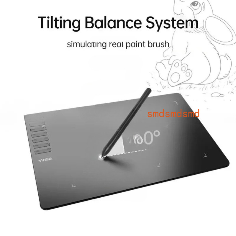 T1161 Graphics Drawing Tablet  - Drawing Tablet Battery Free Stylus ulasan dan harga