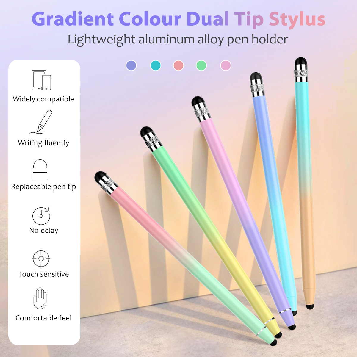 Universal 2 in 1 Stylus Pen fo - Drawing Tablet Standalone Android ulasan dan harga