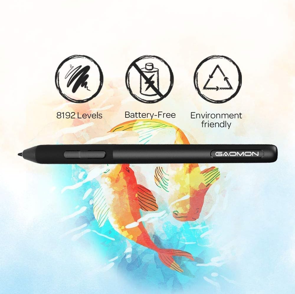 Gaomon S620 Graphics Tablet 6. - Drawing Tablet Standalone Android ulasan dan harga