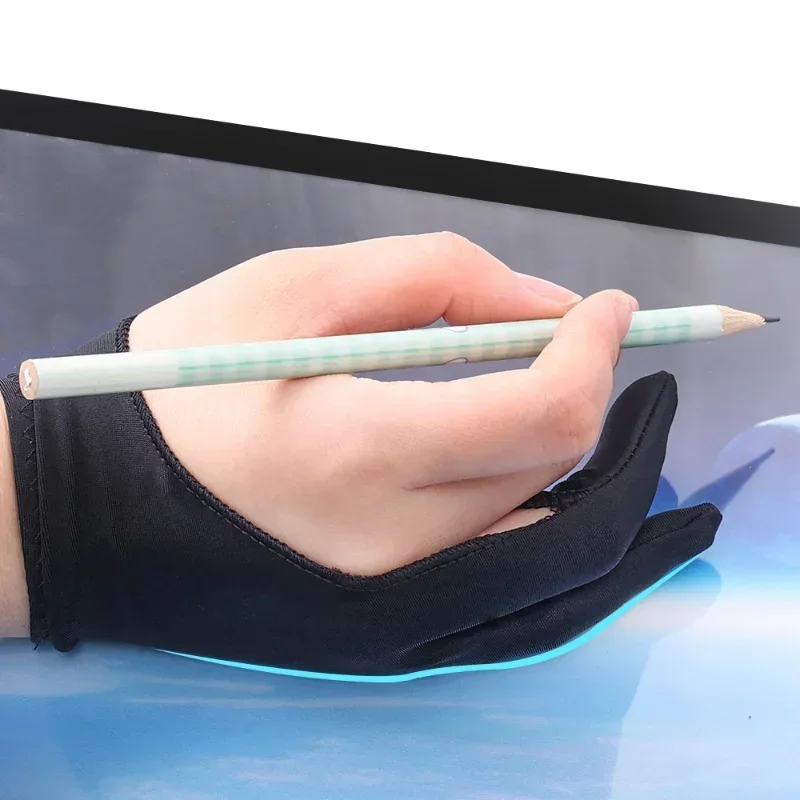 Drawing Glove Palm Rejection T - Drawing Glove Two Finger Artist ulasan dan harga