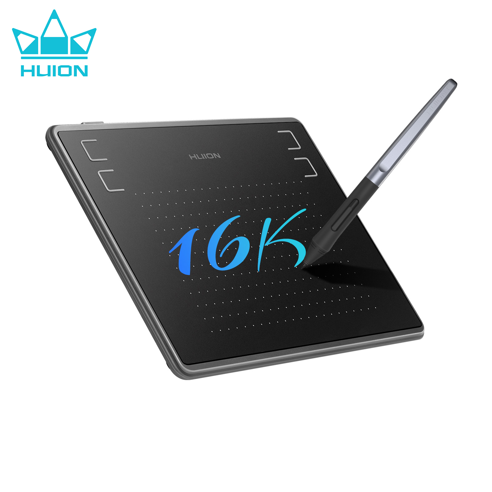 HUION HS64-16K 6x4 Inches Grap - Drawing Tablet Battery Free Stylus ulasan dan harga