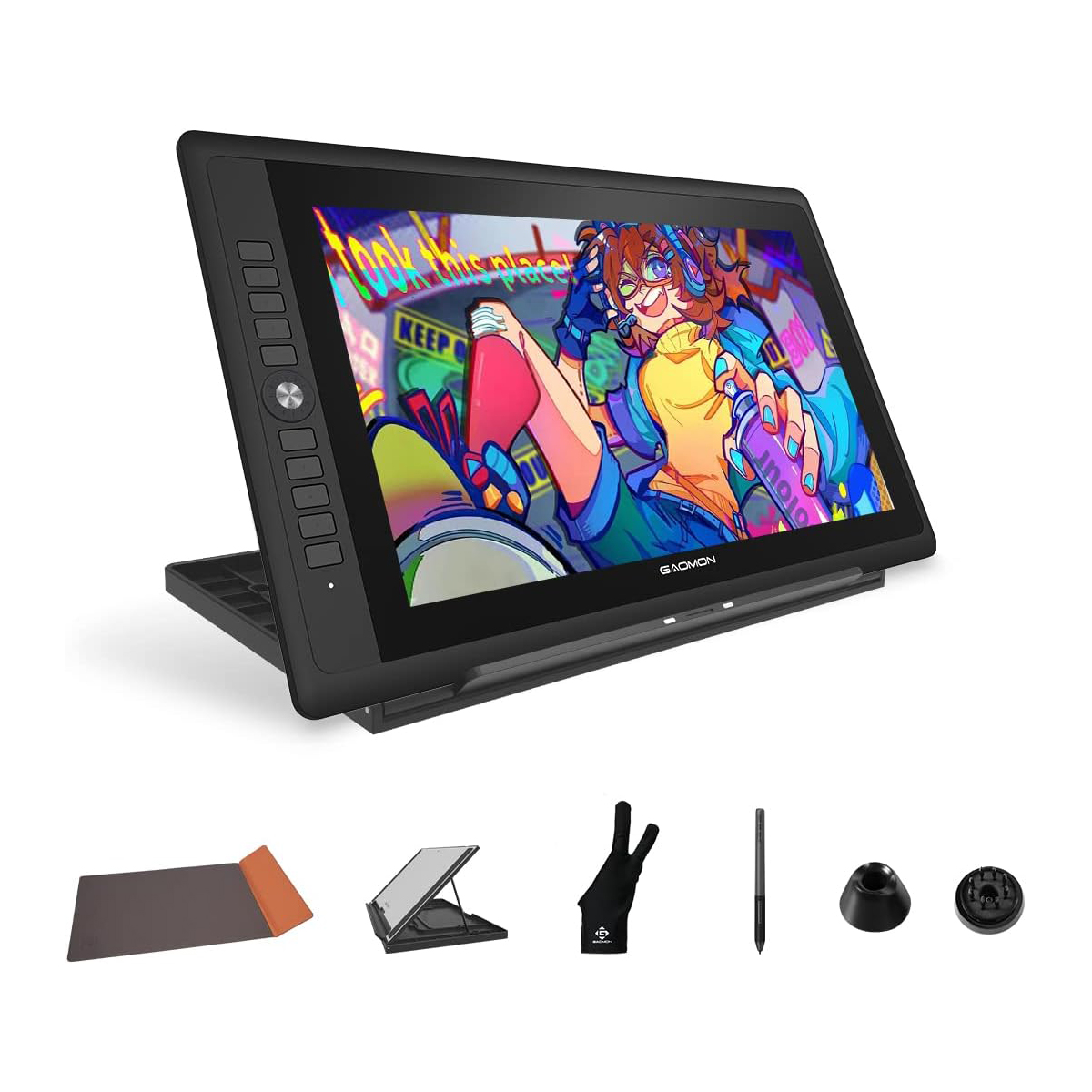 Gaomon Graphics Tablet PD156 P - Drawing Tablet With Screen 15.6 Inch ulasan dan harga