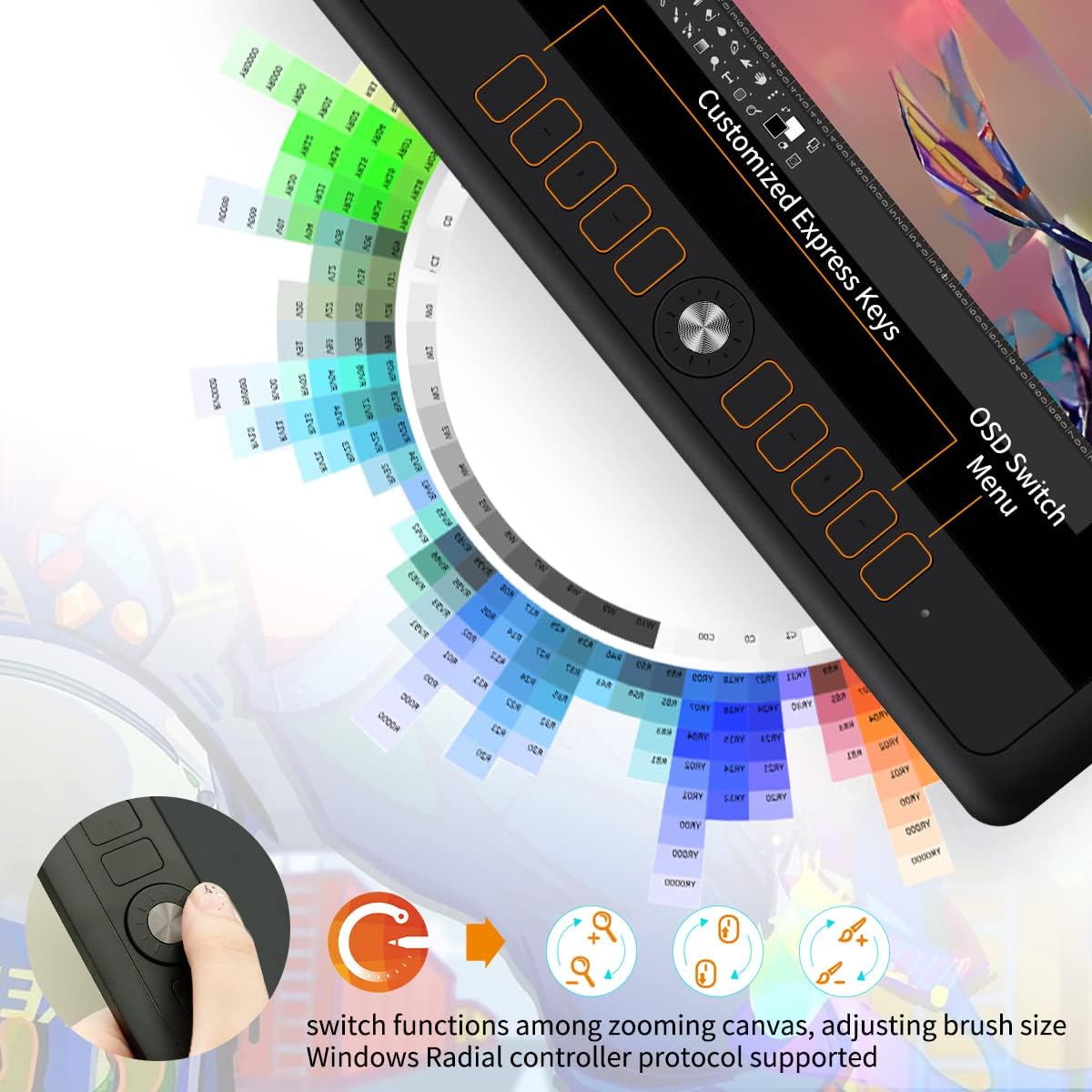 Gaomon Graphics Tablet PD156 P - Drawing Tablet With Screen 15.6 Inch ulasan dan harga