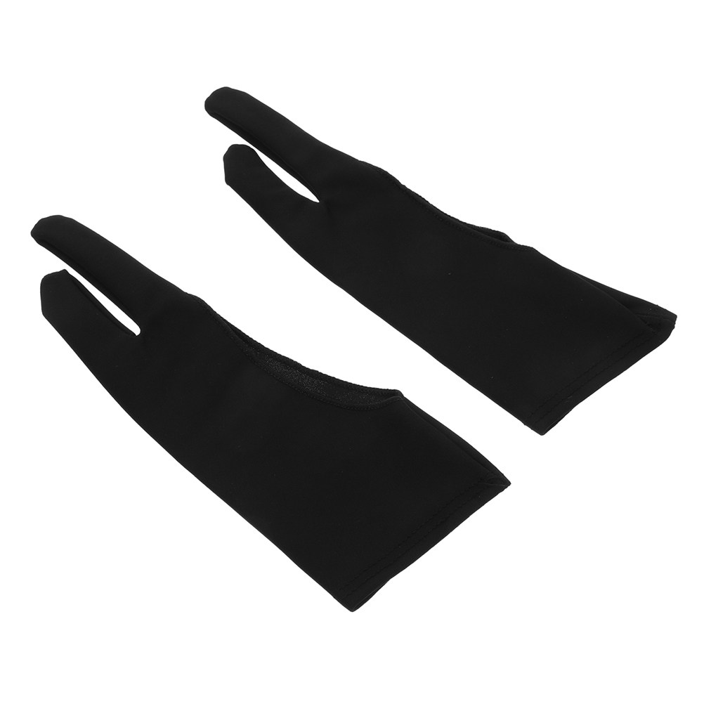 3Pcs Artist Drawing Gloves Two - Drawing Glove Two Finger Artist ulasan dan harga