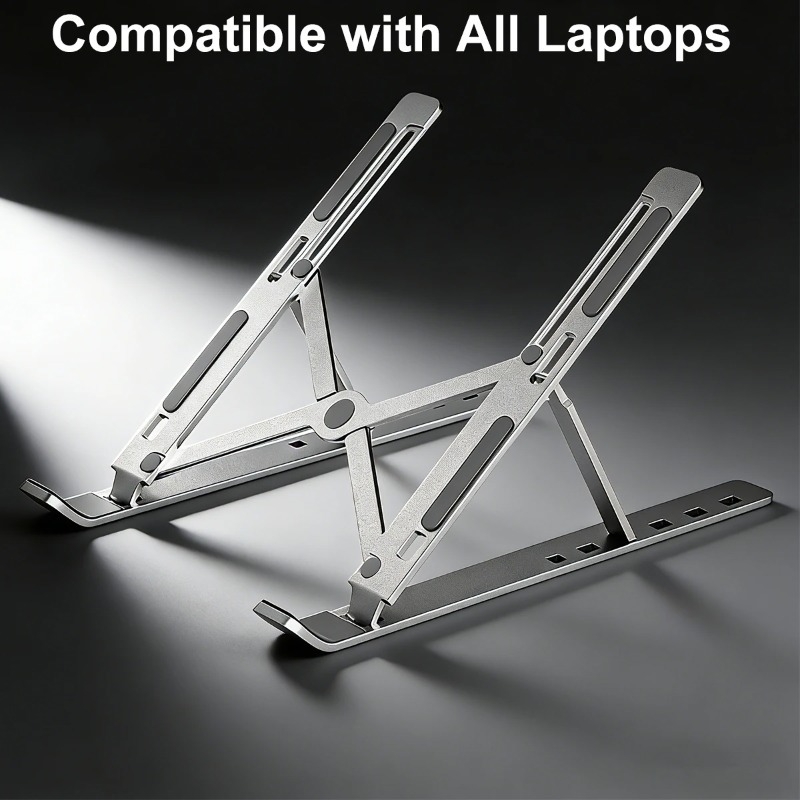 Fold Laptop Stand For Macbook  - Tablet Stand Adjustable Aluminum ulasan dan harga