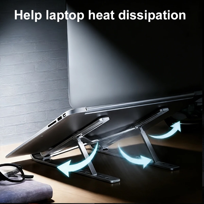 Fold Laptop Stand For Macbook  - Tablet Stand Adjustable Aluminum ulasan dan harga