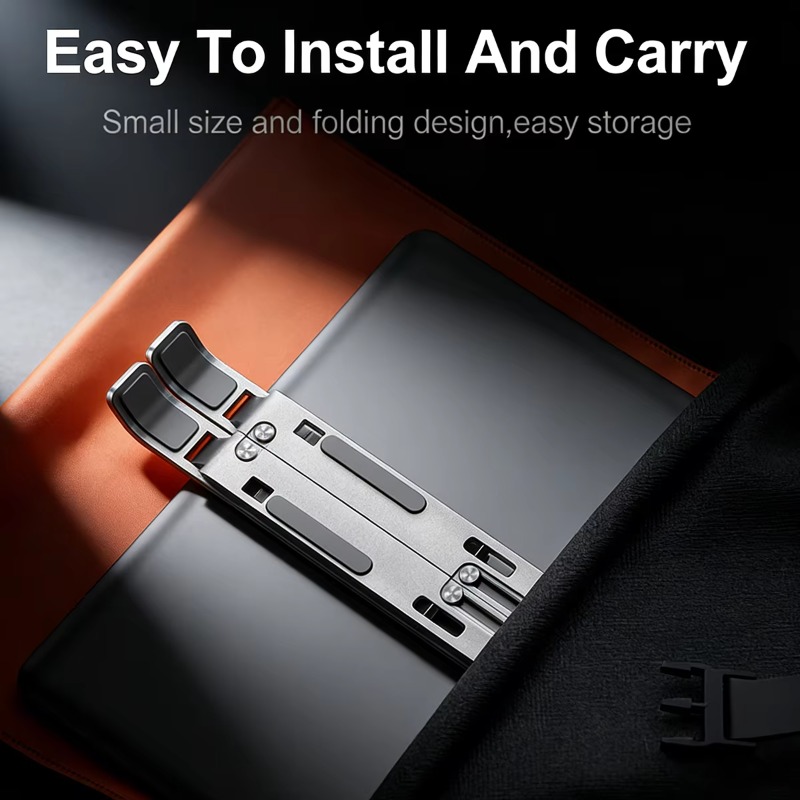 Fold Laptop Stand For Macbook  - Tablet Stand Adjustable Aluminum ulasan dan harga