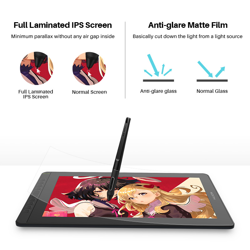 HUION Kamvas 16 2021 Graphics  - Drawing Tablet With Screen 15.6 Inch ulasan dan harga