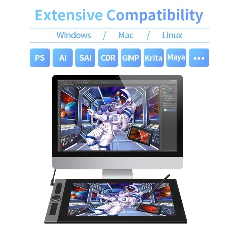 15.6 inch Artist Pro 16 Graphi - Drawing Tablet With Screen 15.6 Inch ulasan dan harga