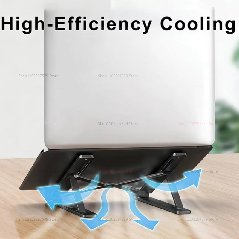 Foldable Portable Laptop Stand - Tablet Stand Adjustable Aluminum ulasan dan harga