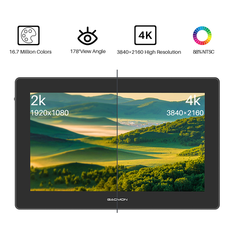 GAOMON PD1621 Graphics Tablet  - Drawing Tablet With Screen 15.6 Inch ulasan dan harga