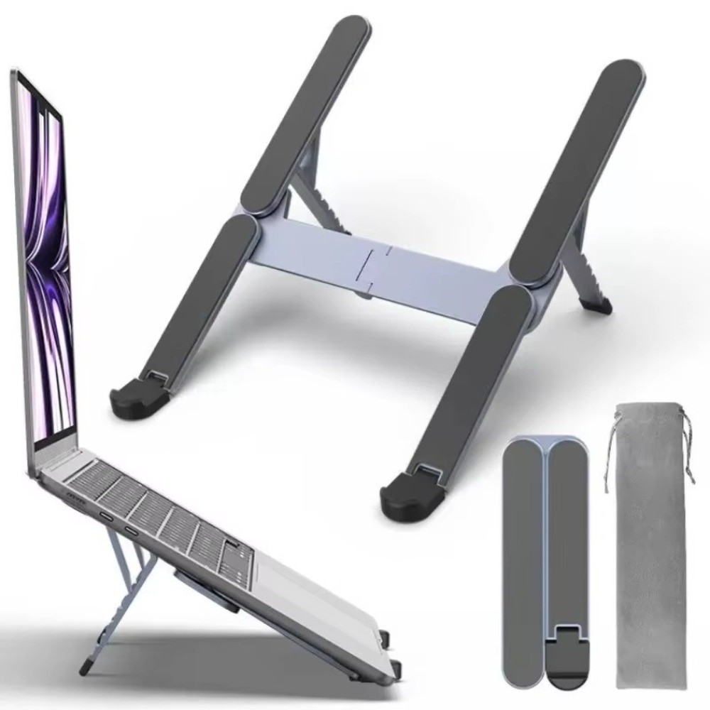 New Aluminum Alloy Laptop Stan - Tablet Stand Adjustable Aluminum ulasan dan harga