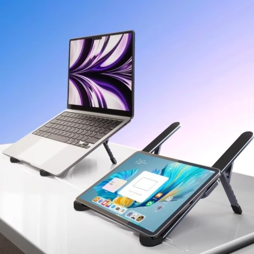 New Aluminum Alloy Laptop Stan - Tablet Stand Adjustable Aluminum ulasan dan harga