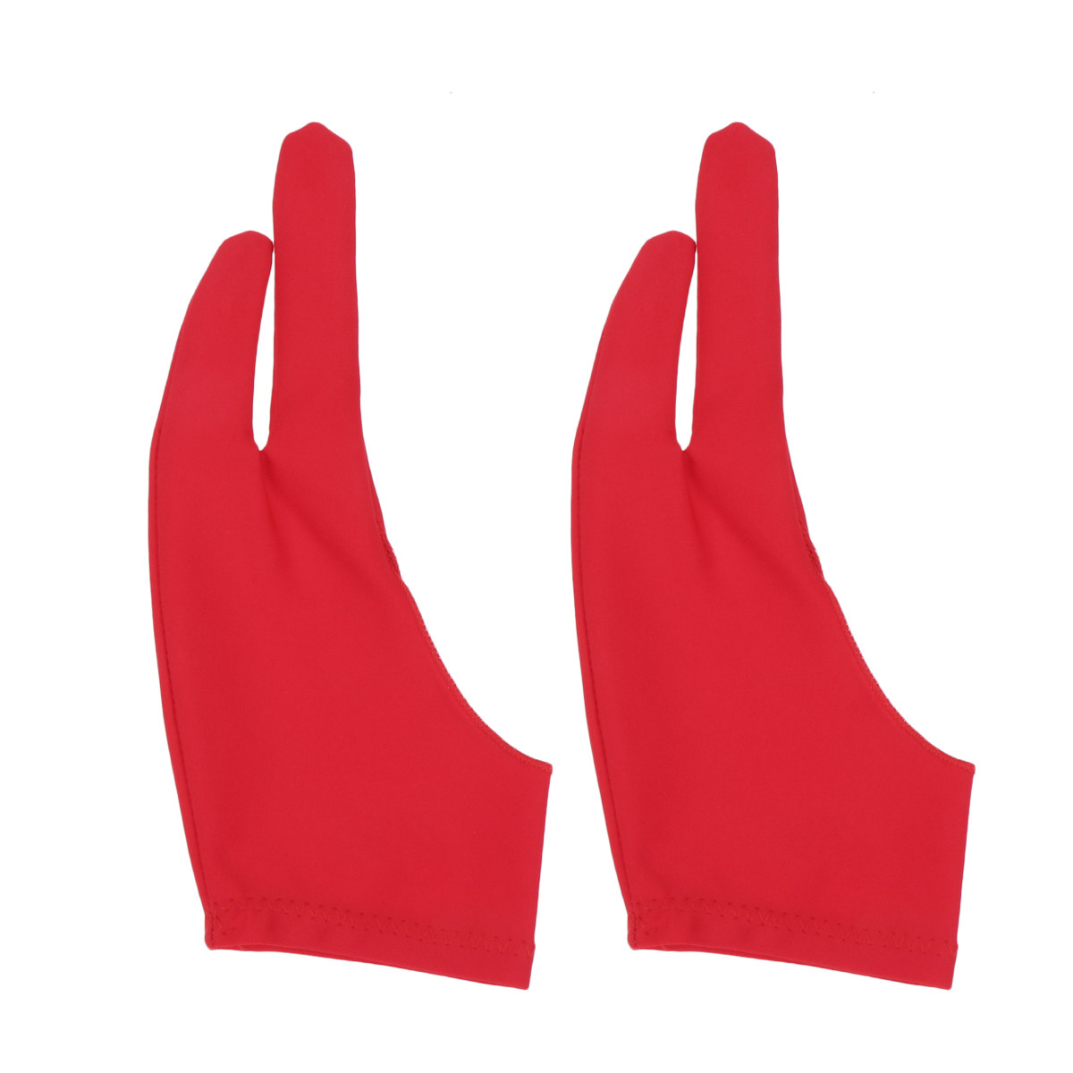 2Pcs Drawing Glove Artist Two  - Drawing Glove Two Finger Artist ulasan dan harga