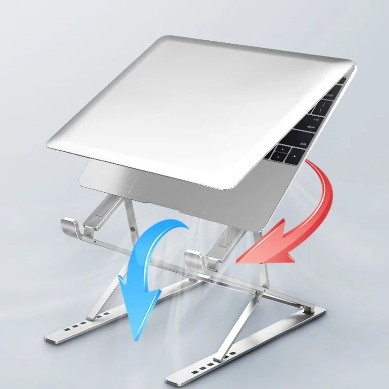 For Macbook Laptop Stand Foldi - Tablet Stand Adjustable Aluminum ulasan dan harga