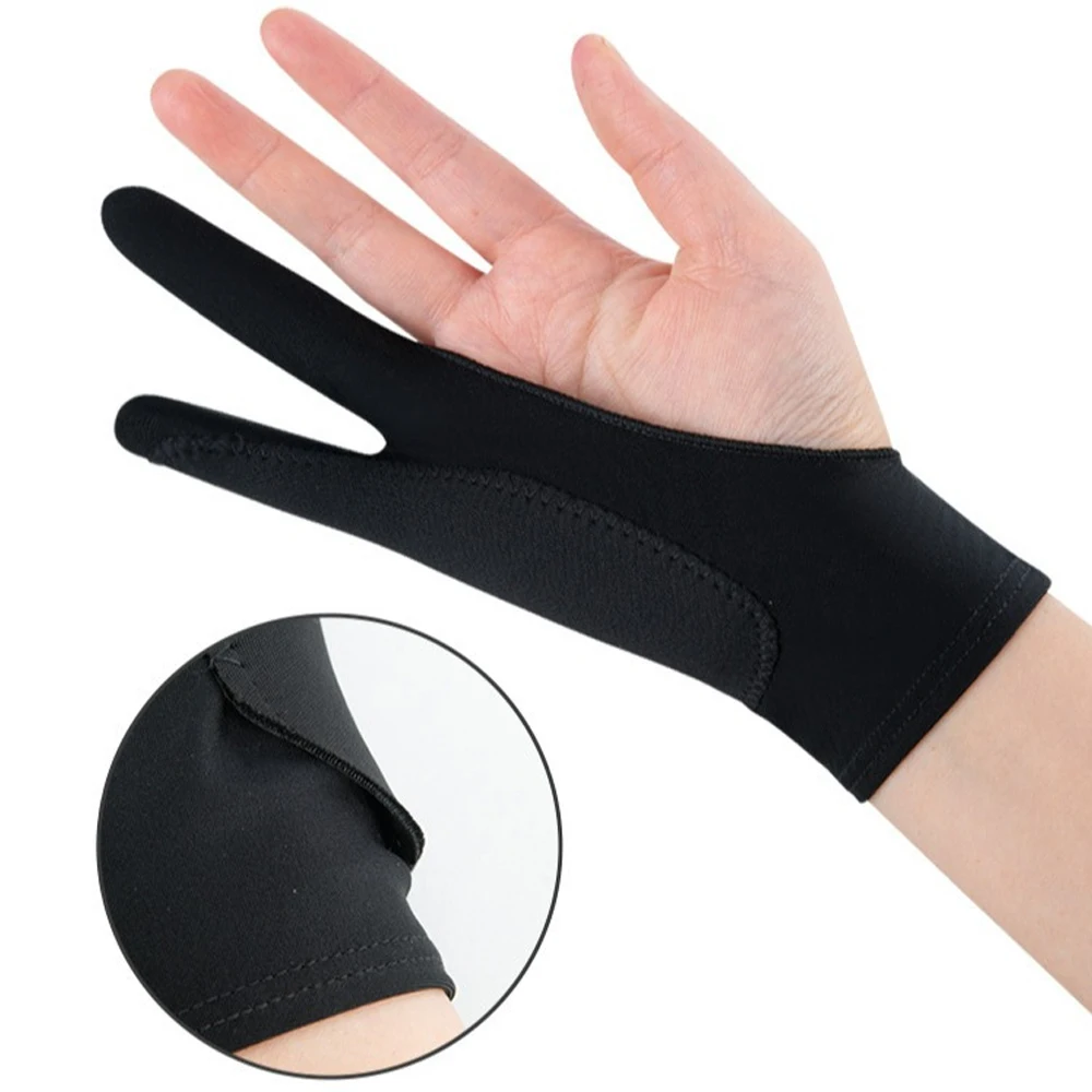 1Pcs Artists Gloves Two Finger - Drawing Glove Two Finger Artist ulasan dan harga