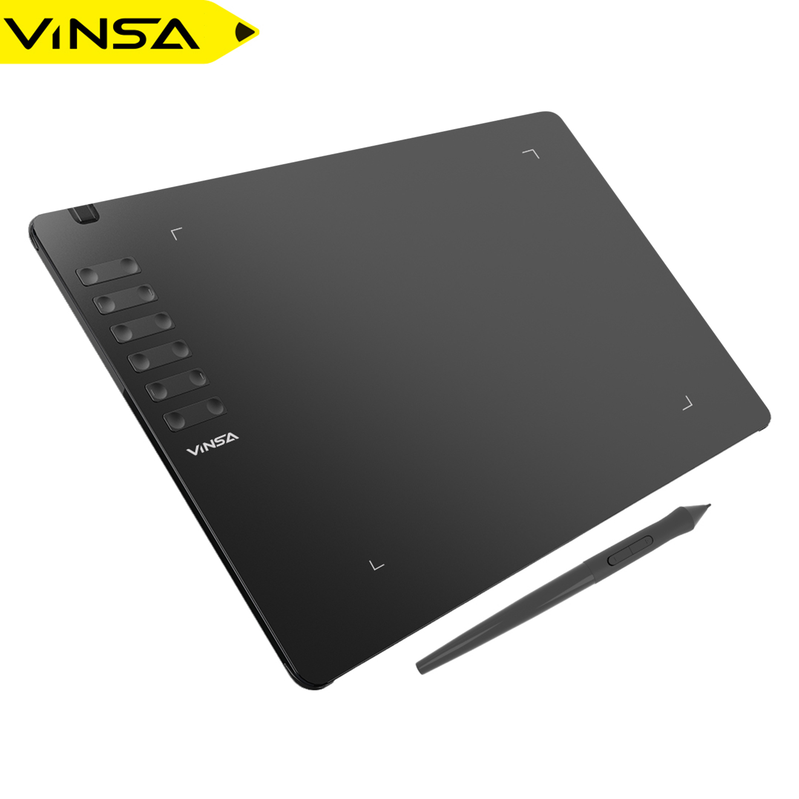 VINSA T1161 Graphics Drawing T - Drawing Tablet Battery Free Stylus ulasan dan harga