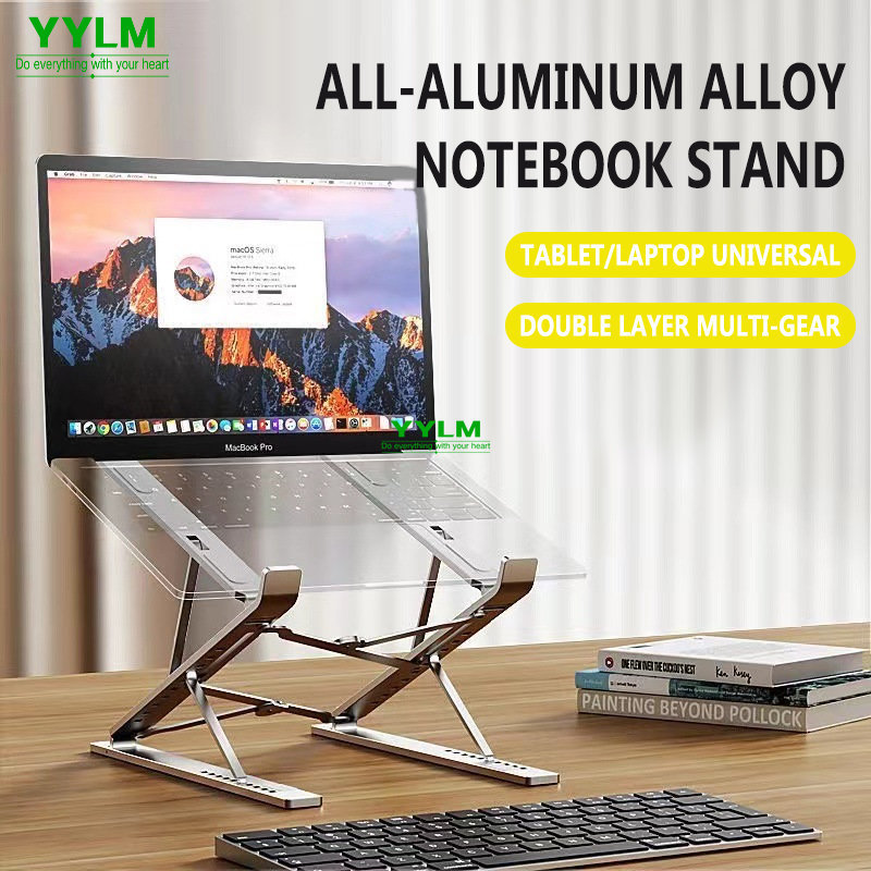 YYLM NEW N8 Adjustable Laptop  - Tablet Stand Adjustable Aluminum ulasan dan harga