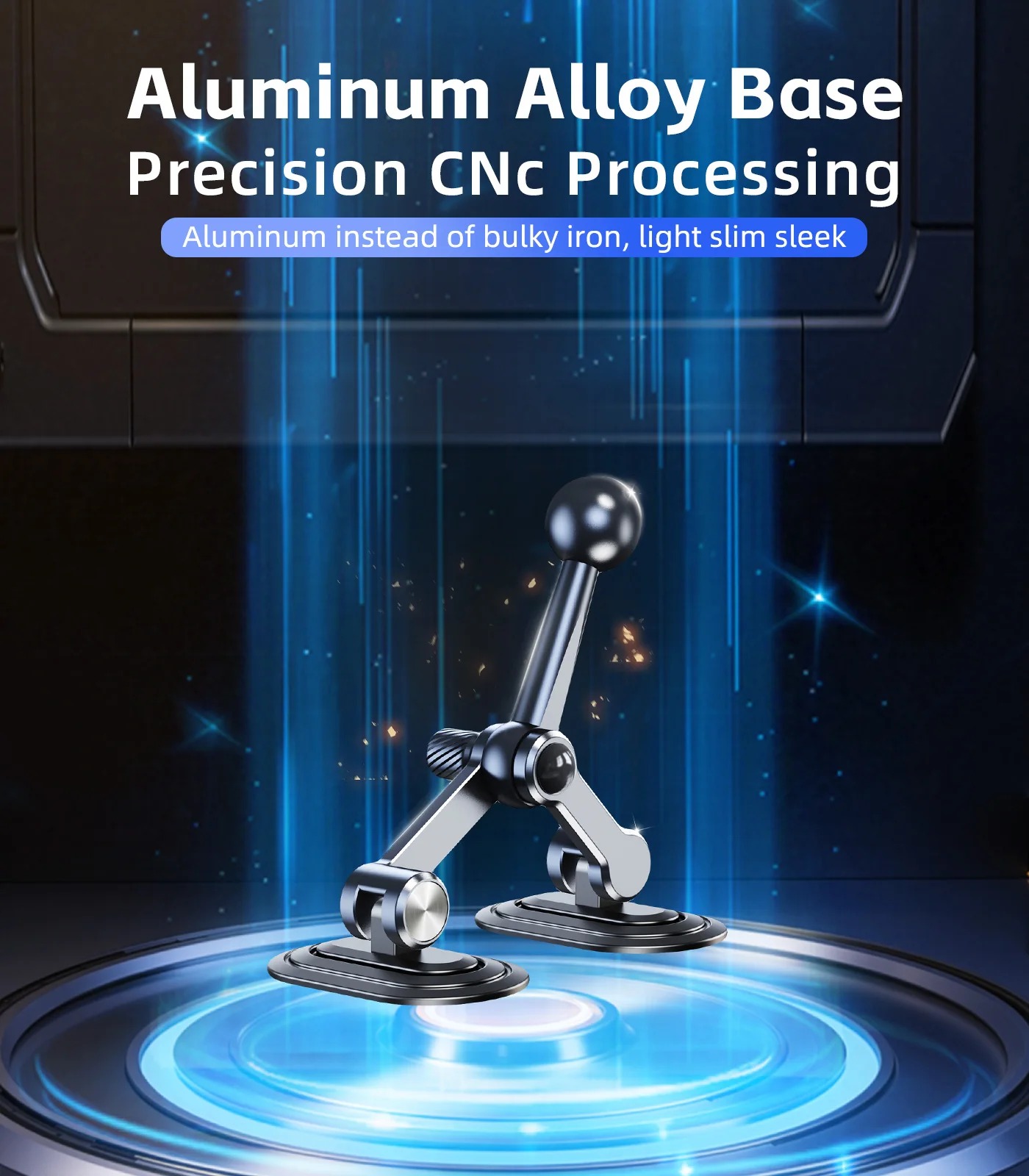 Eary Universal Car Phone Mount - Tablet Stand Adjustable Aluminum ulasan dan harga