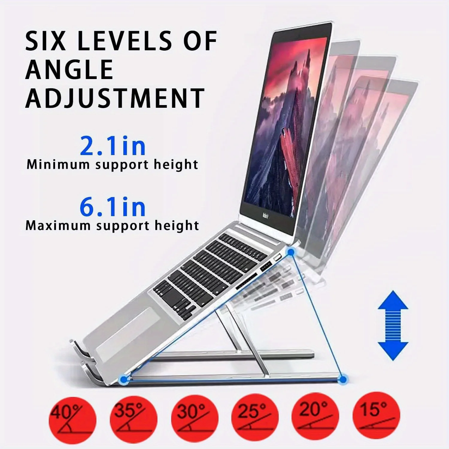 Adjustable Aluminum Laptop Sta - Tablet Stand Adjustable Aluminum ulasan dan harga