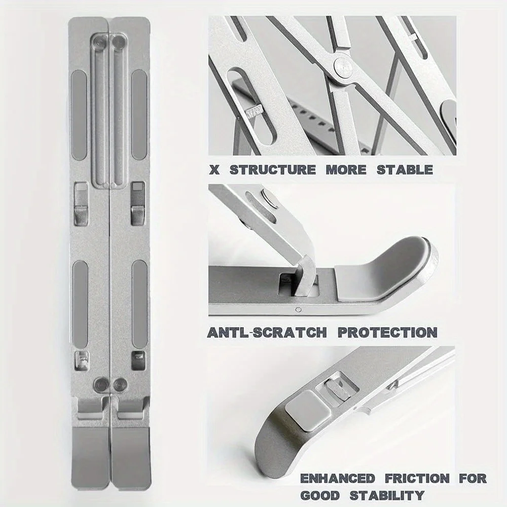 Adjustable Aluminum Laptop Sta - Tablet Stand Adjustable Aluminum ulasan dan harga