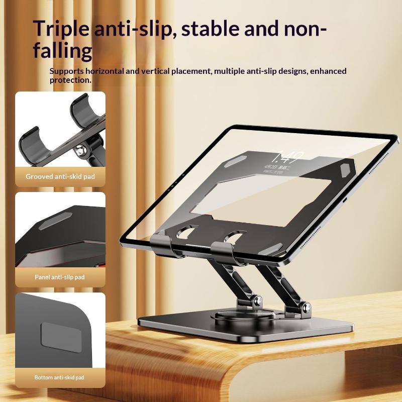 Universal 360° Rotatable Table - Tablet Stand Adjustable Aluminum ulasan dan harga