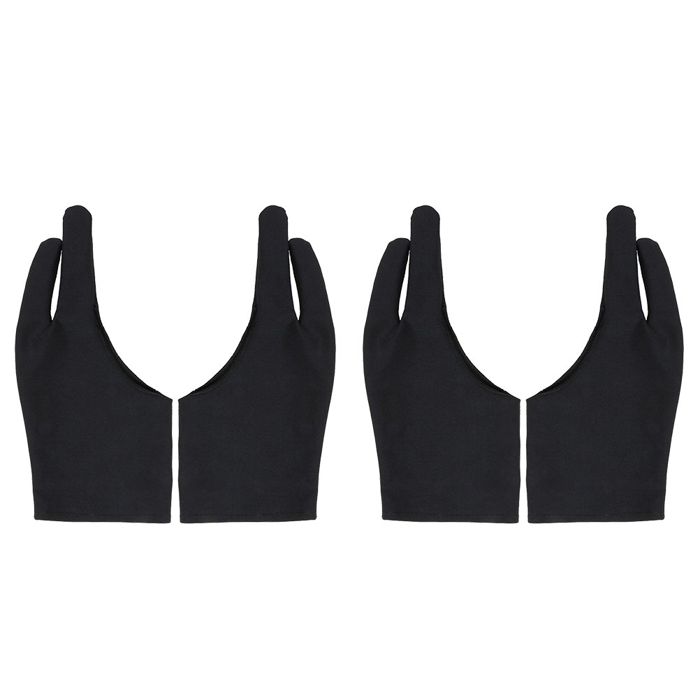 4Pcs Two Finger Artist Drawing - Drawing Glove Two Finger Artist ulasan dan harga