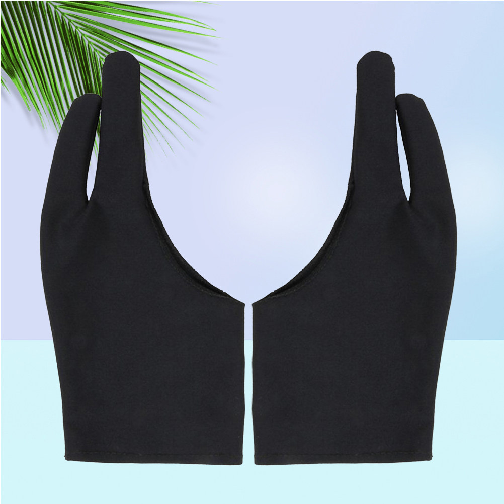 4Pcs Two Finger Artist Drawing - Drawing Glove Two Finger Artist ulasan dan harga