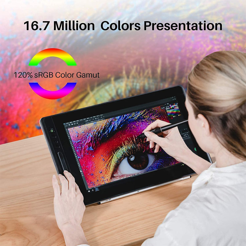 Huion Graphic Monitor Kamvas P - Drawing Tablet With Screen 15.6 Inch ulasan dan harga