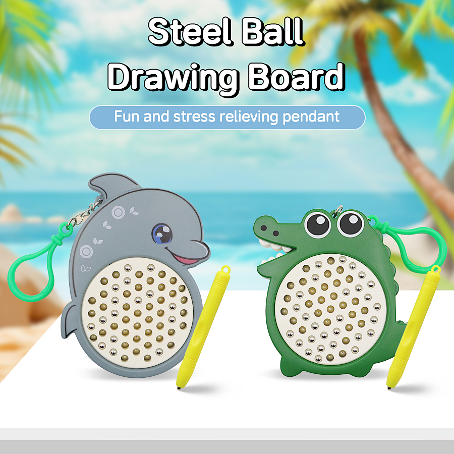Magnet Ball Drawing Board Kids - Drawing Tablet Battery Free Stylus ulasan dan harga