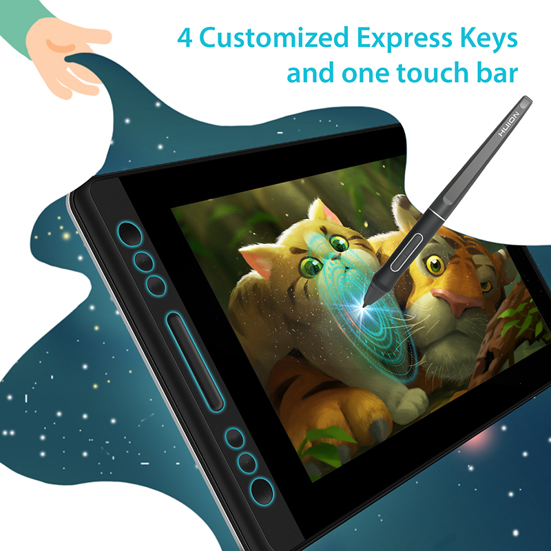 Huion Kamvas Pro 13 Graphics T - Graphics Tablet 13 Inch 8192 ulasan dan harga