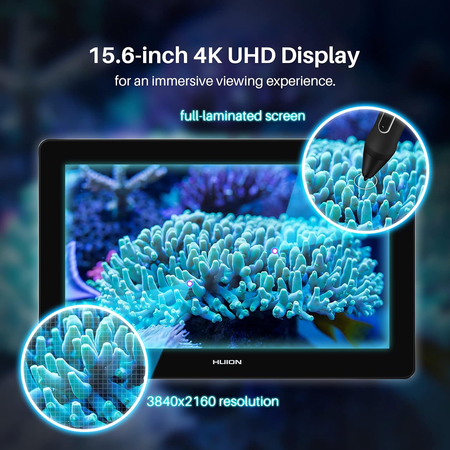 Huion Kamvas Pro 16 4K Series  - Pen Display 4K 16 Inch ulasan dan harga