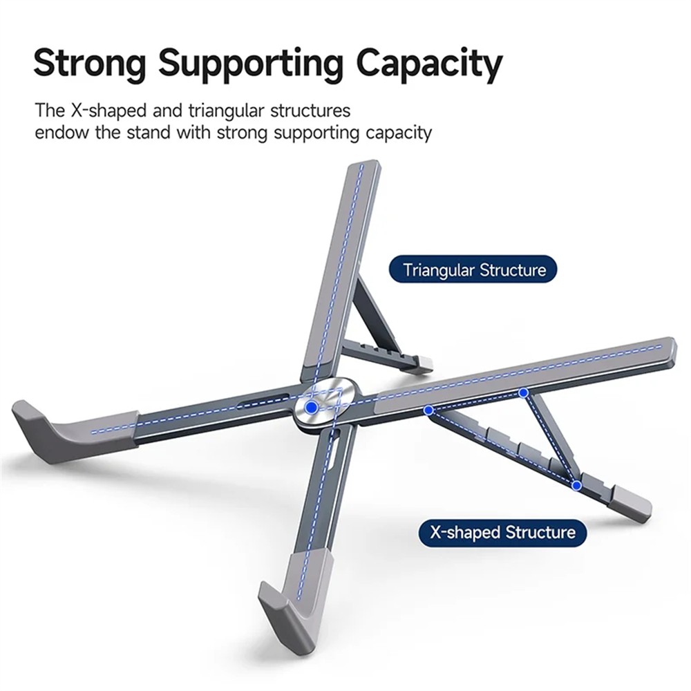 Vothoon Portable Laptop Stand  - Tablet Stand Adjustable Aluminum ulasan dan harga