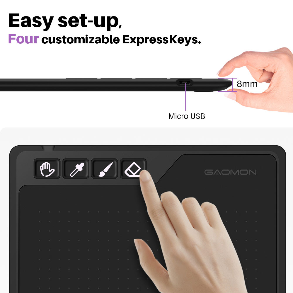 Gaomon S620 Digital Tablet 6.5 - Drawing Tablet Standalone Android ulasan dan harga