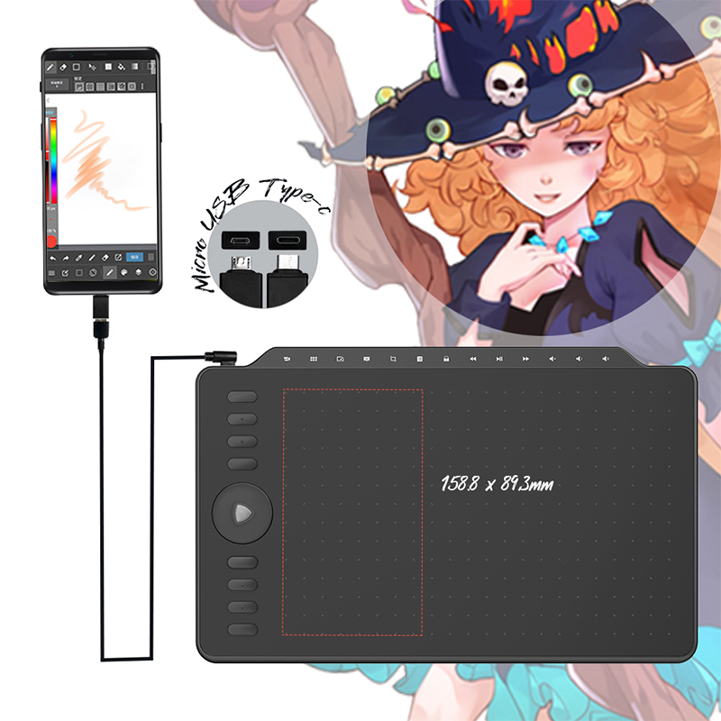 GAOMON M1220 12 Inch Drawing G - Graphics Tablet 13 Inch 8192 ulasan dan harga
