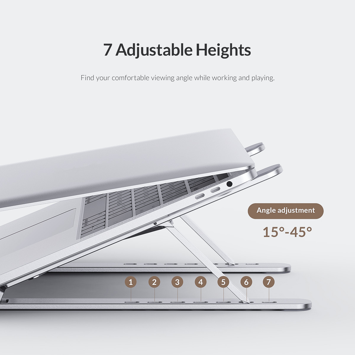 ORICO Foldable Laptop Stand Ho - Tablet Stand Adjustable Aluminum ulasan dan harga