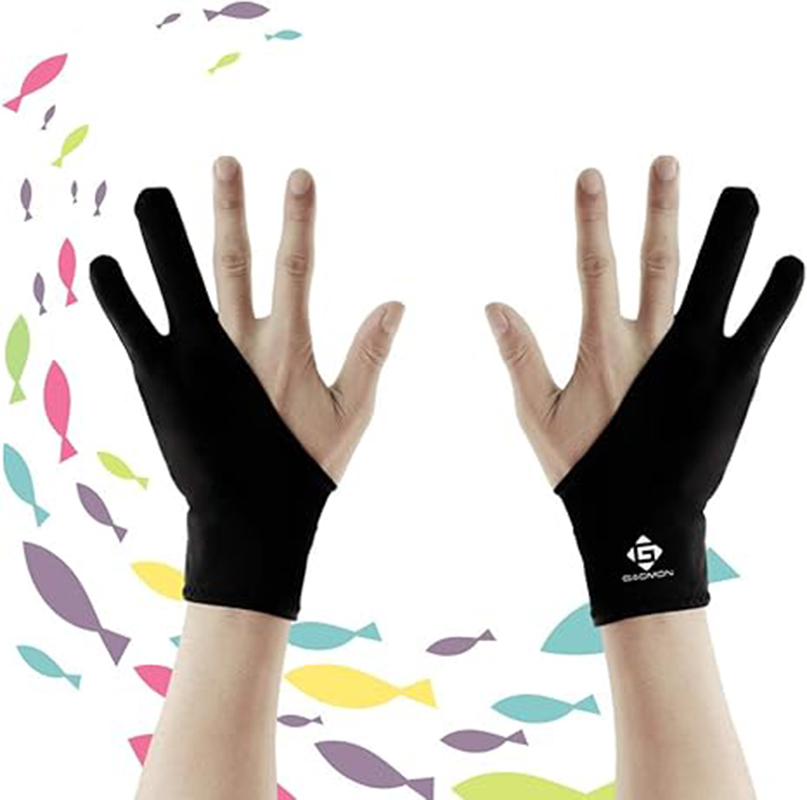 Gaomon Artist Glove Two Finger - Drawing Glove Two Finger Artist ulasan dan harga