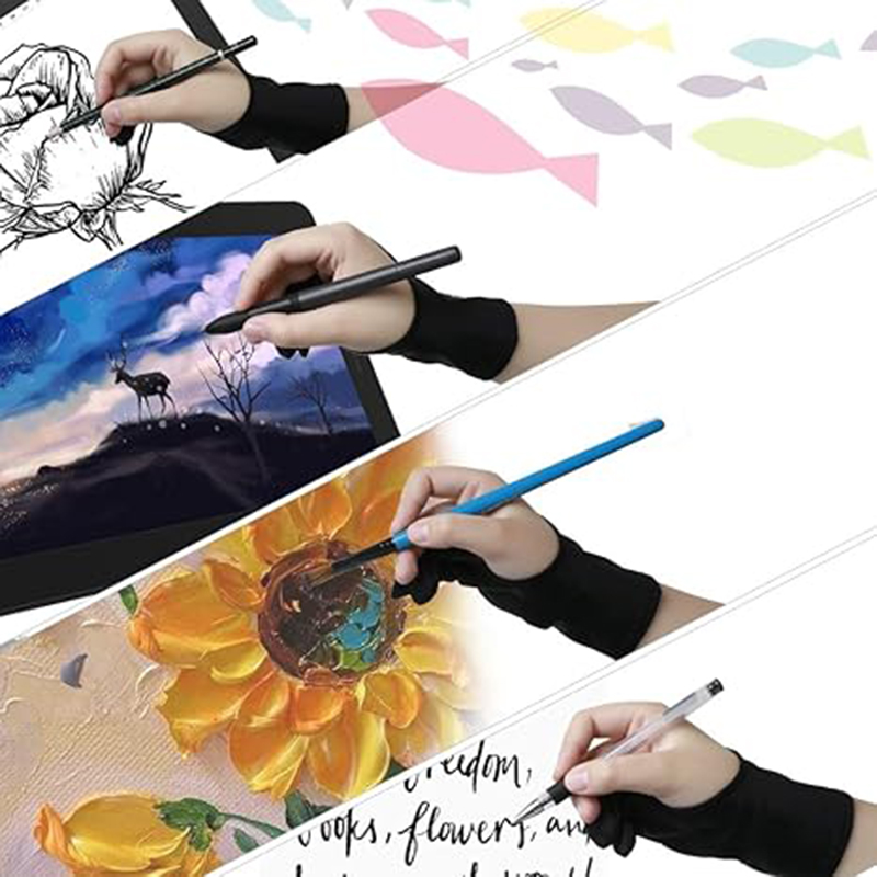 Gaomon Artist Glove Two Finger - Drawing Glove Two Finger Artist ulasan dan harga