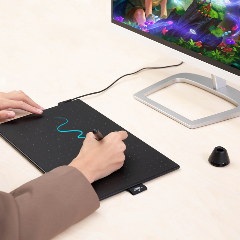 RTP-700 Battery-free Pen Stylu - Drawing Tablet Battery Free Stylus ulasan dan harga
