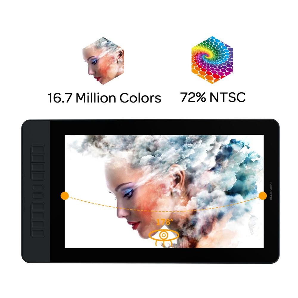 GAOMON PD1561 Graphics Tablet  - Drawing Tablet With Screen 15.6 Inch ulasan dan harga