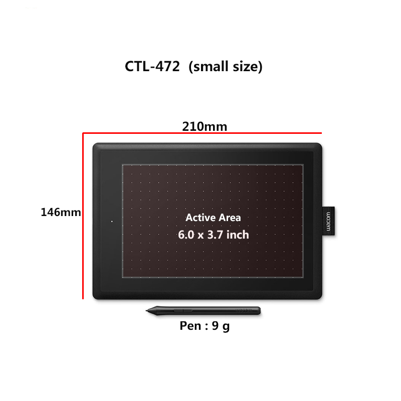 One by Wacom CTL-472 Digital G - Drawing Tablet Standalone Android ulasan dan harga
